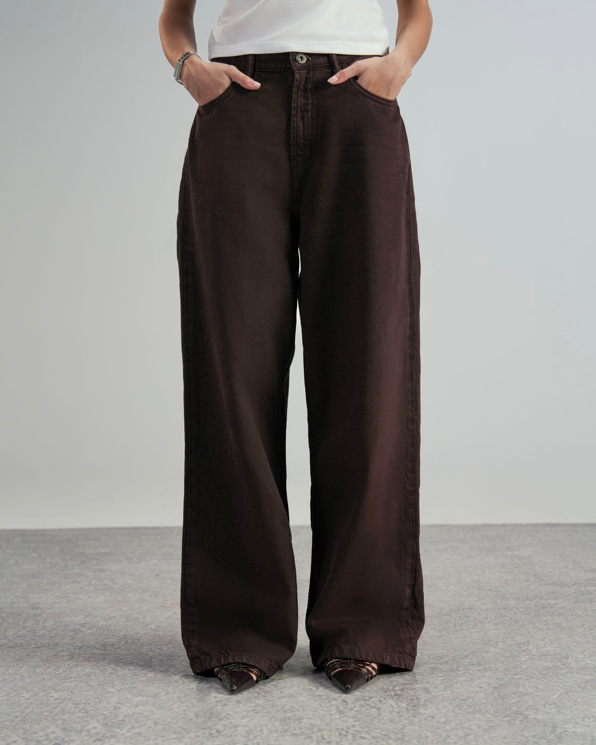 Brown Wide Leg Women