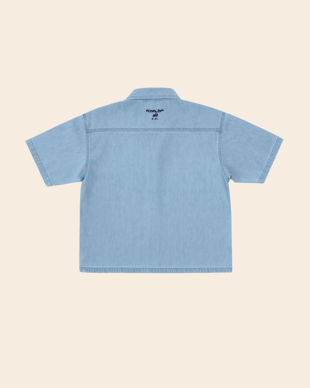Light Blue Button-Up