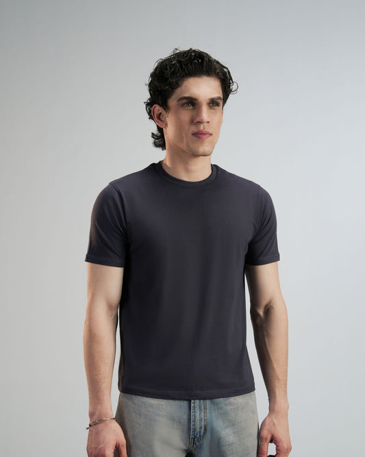 Charcoal Baby Tee Men