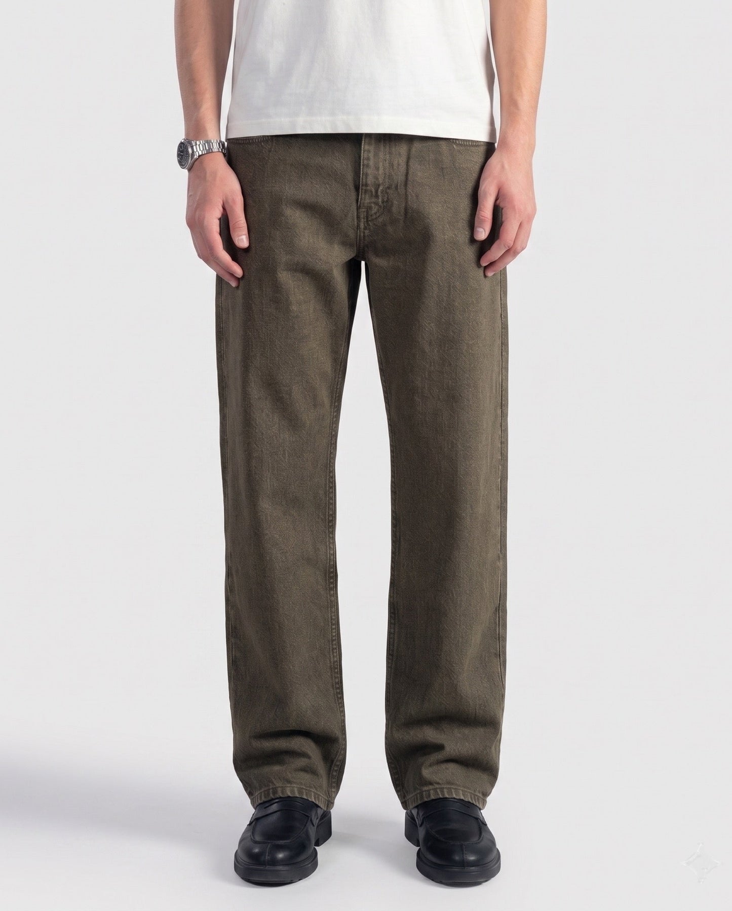 Olive Straight Leg