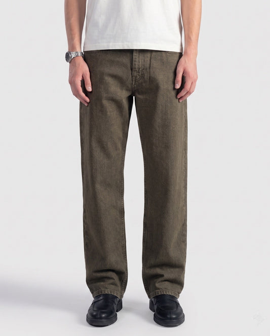 Olive Straight Leg