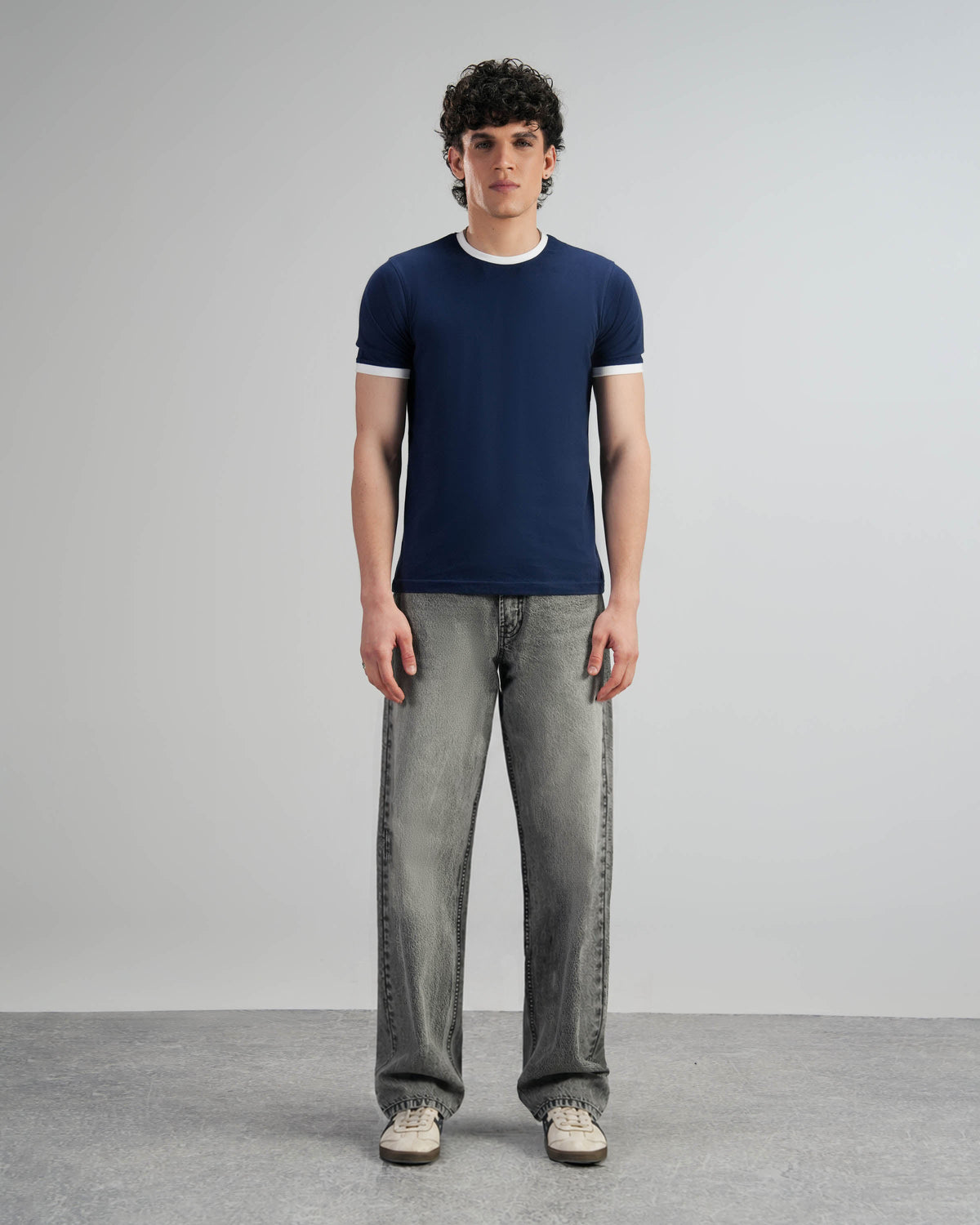Mist Grey Straight Leg