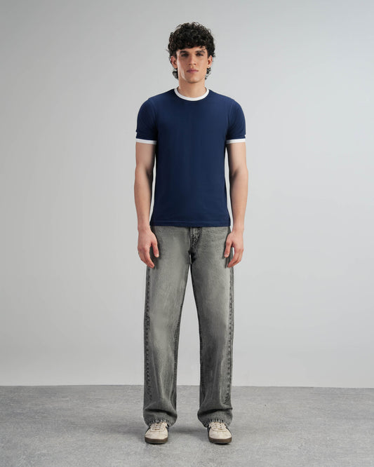 Mist Grey Straight Leg