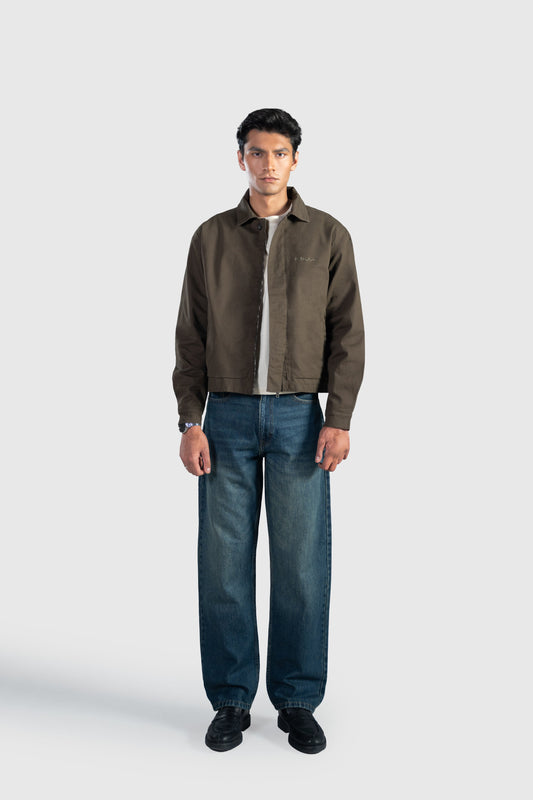 Dark Blue Straight Leg