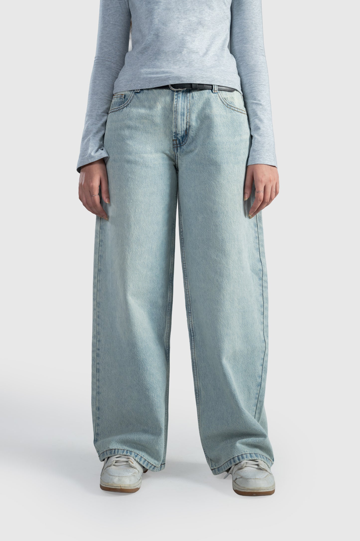 Iced Wide Leg (Low Rise)