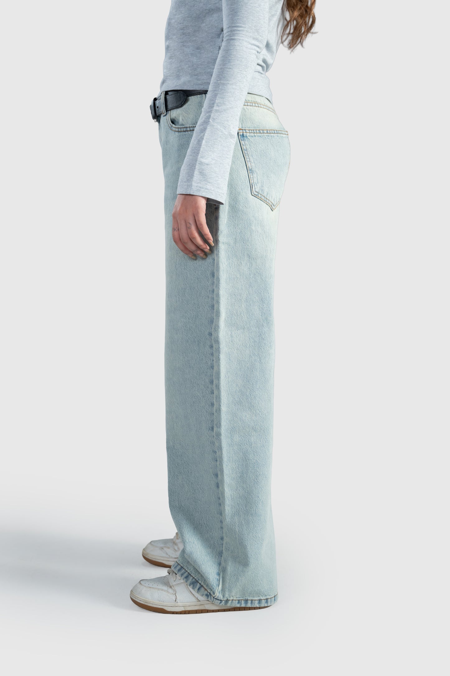 Iced Wide Leg (Low Rise)