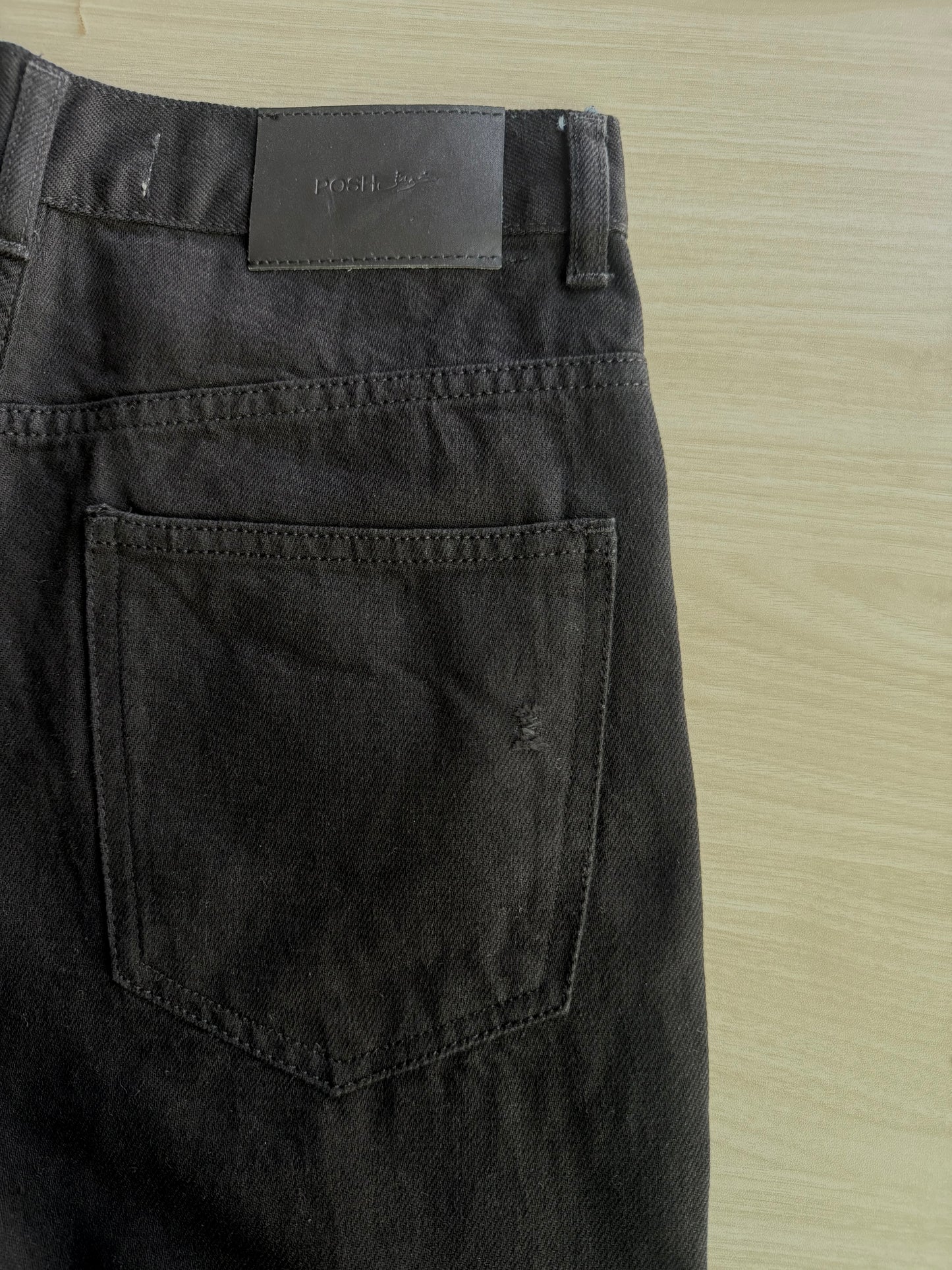 Jet Black Wide Leg - The Imperfect Edit