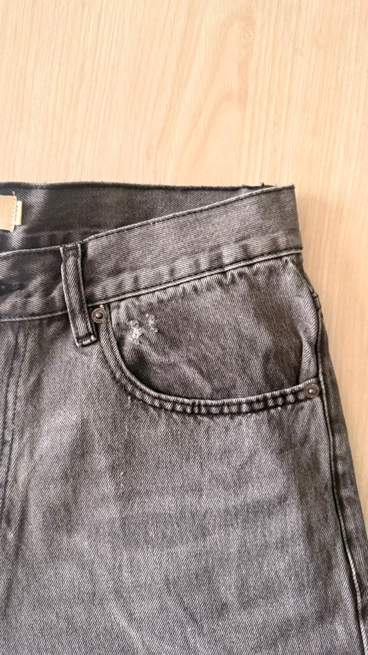 Dark Ash Straight Leg - The Imperfect Edit
